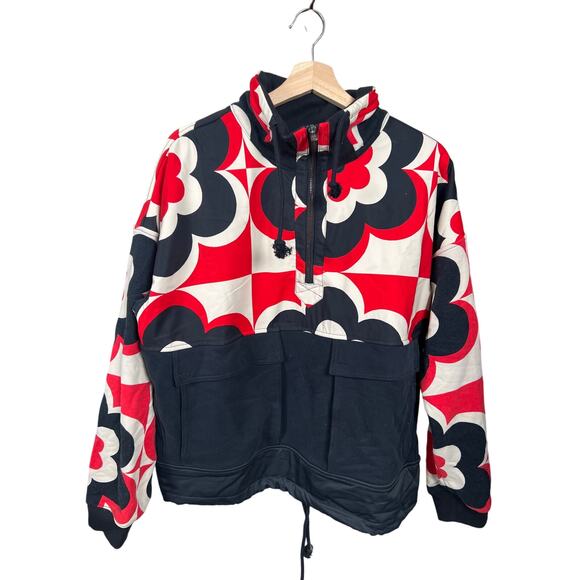 Free People Daybreak Sweat Half Zip Sweatshirt Women's Size S - Picture 1 of 9